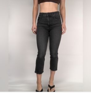 MADEWELL the perfect vintage jeans Faded black